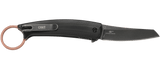 Columbia River Ibi Liner Lock Folding Knife Black G-10 Handle  SKU CRKT 7150