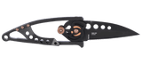 Columbia River Snap Lock Knife Black Titanium Nitride 420J2 Stainless Steel Blade/Black 420J2 Stainless Steel Handle  SKU CRKT 5102NK