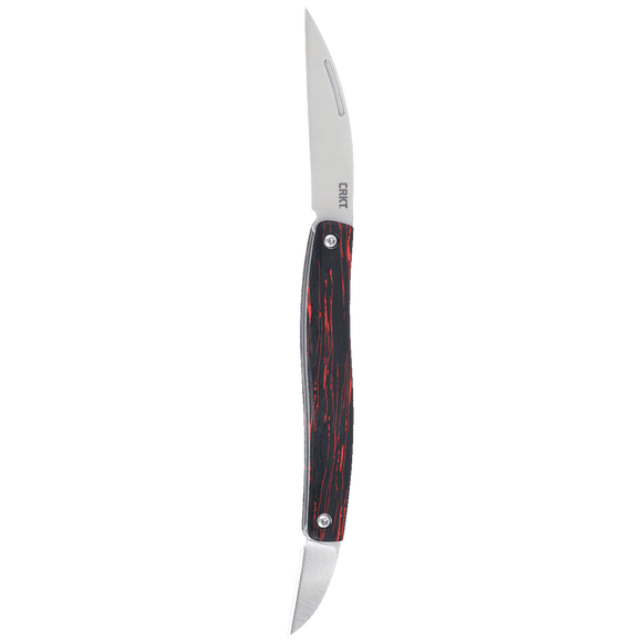 Columbia River Forebear Slip Joint Knife Red/Black G-10 SKU CRKT 4810