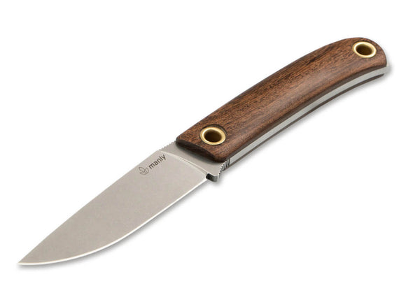 Boker Manly Patriot Fixed Blade Knife w/Sheath D2 Blade/Guayacan Wood Handle SKU 02ML010