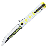 Spring Assist Anime Replica Knife Yellow SKU PF52B