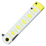 Spring Assist Anime Replica Knife Yellow SKU PF52B