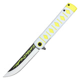 Spring Assist Anime Replica Knife Yellow SKU PF52B