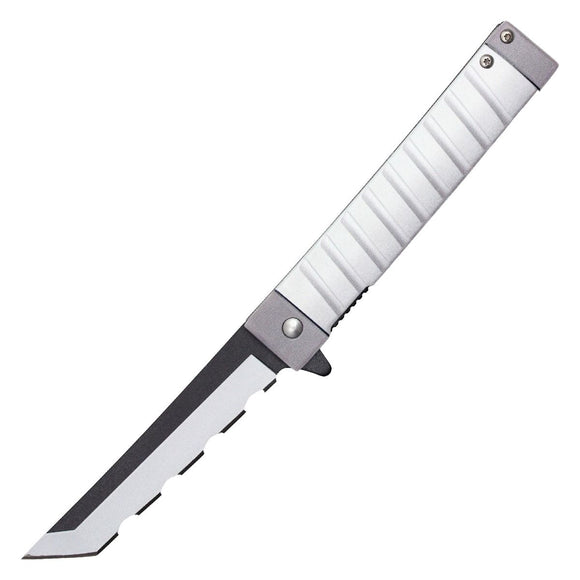 Spring Assist Anime Replica Knife White/Gray SKU PF52H