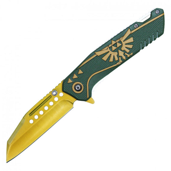 Wartech Assisted Open Folding Knife SKU PWT319GD