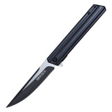 Wartech Assist Open Drop Point Pocketknife Black SKU PWT325BK