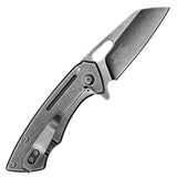 Wartech Spring Assist Mini Eagle Knife Stonewashed 3CR13 Steel SKU PWT423ST