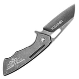 Wartech Spring Assist Mini Eagle Knife Stonewashed 3CR13 Steel SKU PWT423ST
