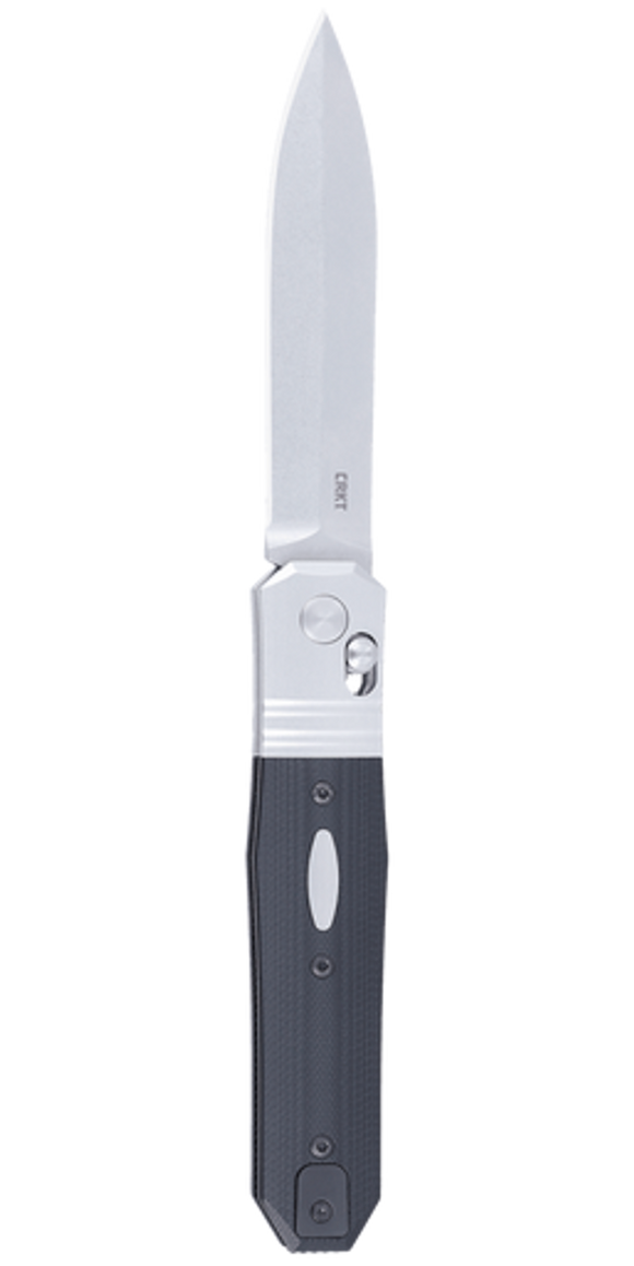 Columbia River Ken Onion Redemption Crossbar Lock Folding Knife Stonewash CPM-MagnaCut SS Blade/Black G10 Handle CRKT SKU K560KXP