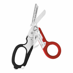 Leatherman Raptor Rescue Medical Shears Full-Size Multi-Tool, Red and Black, Utility Holster SKU 833056