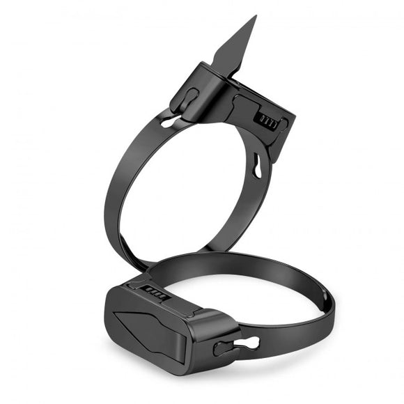 Self Defense Hidden Blade Ring Adjustable Size Black SKU YC891-BK