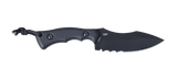 Columbia River Bugsy Fixed Knife w/Kydex Sheath 1095 High Carbon Steel Blade/Black G10 Handle SKU CRKT 3605KV