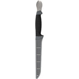Kershaw 7" Boning Fillet/Spoon Knife Satin Finish 420J2 Stainless-Steel Blade/Glass Filled Nylon, Rubber Handle SKU 1243SHX/KS1243SHX
