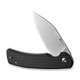 SENCUT Omniform Liner Lock Knife Satin Finish 9Cr18MoV Steel Blade/Black Canvas Micarta Handle   SKU S230642