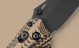 Benchmade Mini Bedlam AXIS Lock Knife Black CPM-390V Stainless-Steel Blade/Multi Color G10 Handle SKU 865BK-01