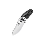 Leatherman Skeletool KB Folding Knife 2.6" Plain Blade, Black Stainless Steel Handles, Frame Lock SKU 832385