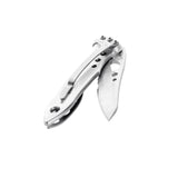 Leatherman Skeletool KBx Folding Knife 2.6" Combo Blade, Stainless Steel Handles, Frame Lock SKU 832382