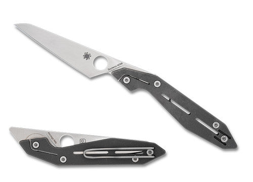 Spyderco NAND Slipit Knife Bohler M398 Wharncliffe Blade/Titanium Handle SKU C270TIP