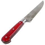 TheBoneEdge 10.25" Chef Choice Cooking Kitchen Knife Stainless Steel Wood Handle SKU 13446