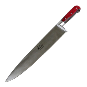 TheBoneEdge 14.5" Chef Choice Cooking Kitchen Knife Stainless Steel Wood Handle SKU 13448