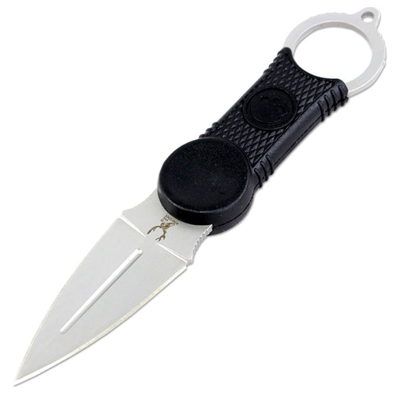The Bone Edge Fixed Blade Tactical Survival Neck Knife w/Sheath SKU 9801