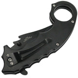 The Bone Edge Red Dragon Spring Assisted Folding Karambit Knife SKU 13244