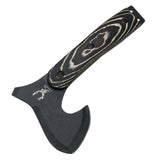 TheBoneEdge Tactical Axe Stainless-Steel/Wood Handle w/Sheath 9" SKU 9949