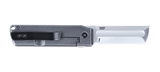 Columbia River MinimalX Frame Lock Knife Sandvik 12C27 SS Blade/Stonewash SS Handle   CRKT SKU 5915
