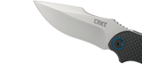 Columbia River P.S.D. Spring Assist Knife Carbon Fiber SKU CRKT 7920
