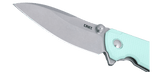 Columbia River Ibis Frame Lock Knife Teal Blue G-10 w/ Stainless Steel SKU CRKT 2560