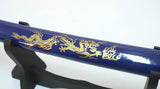 40" Blue Dragon Samurai Katana Sword with Stand SKU 2203D