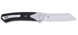 Columbia River Viento Liner Lock Knife Bead Blast D2 Tool Steel Blade/Black G10 with Stainless Steel Handle SKU CRKT 7135