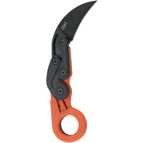 Columbia River Kinematic Provoke Orange Folding Karambit SKU CRKT 4041O