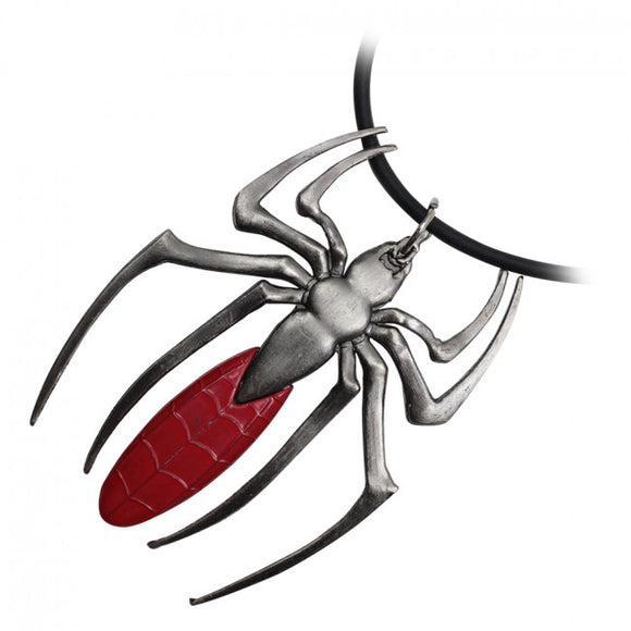 Silver Spider Necklace w/Hidden Blade SKU YC9004