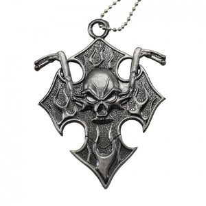 Motorcycle Skull Knife Necklace (Hidden Blade) SKU YC9014