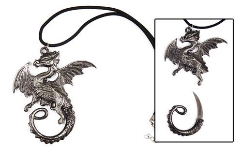 Hidden Blade Dragon Necklace SKU YC9001