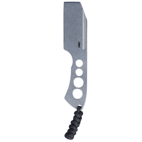 Columbia River Jon Graham Razel Chisel Fixed Blade Knife Gray Stainless-Steel SKU CRKT 2130
