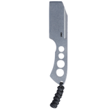 Columbia River Jon Graham Razel Chisel Fixed Blade Knife Gray Stainless-Steel SKU CRKT 2130