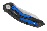 Kershaw Zero Tolerance Original TDS Frame Lock Knife Carbon Fiber SKU 0762