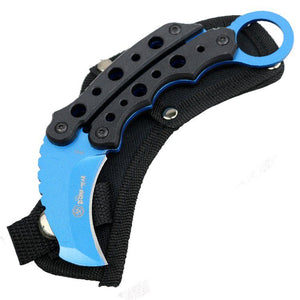 Zomb-War Tactical Combat Rescue Full Tang Fixed Blade Karambit Knife w/Sheath SKU 9843