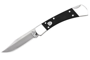 Buck 110 Elite Automatic Lockback Knife Black G-10 Handle SKU 0110BKSA-B