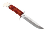 Buck Special 119 Hunting Knife With Sheath Fixed Blade SKU 0119BRS-B