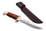 Buck Special 119 Hunting Knife With Sheath Fixed Blade SKU 0119BRS-B