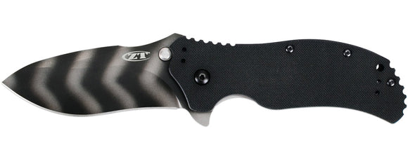 Kershaw Zero Tolerance Assisted Opening Tiger Stripe SKU 0350TS