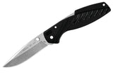 Buck Knives 0366BKS Rival III Folding Knife with Pocket Clip, Black