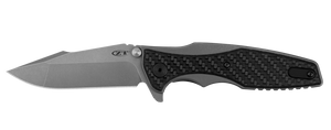 Kershaw Zero Tolerance Hinderer Glow in the Dark Carbon Fiber Overlay SKU 0393GLCF