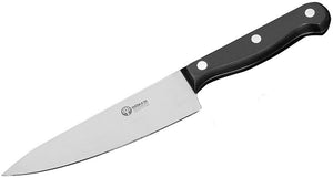 Boker Arbolito Classic All-Purpose Utility Knife 6" Blade, Black POM Handles SKU 03BA8306