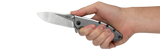 Kershaw Zero Tolerance Hinderer Frame Lock Knife Titanium SKU 0562TI