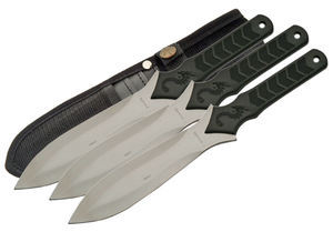 SZCO 10" 3PC DRAGON THROWING KNIFE SET SKU: 210711