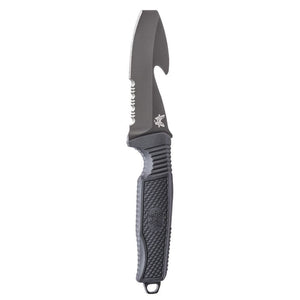 Benchmade H2O Fixed Blade Dive Knife Black Santoprene SKU 112SBK-BLK